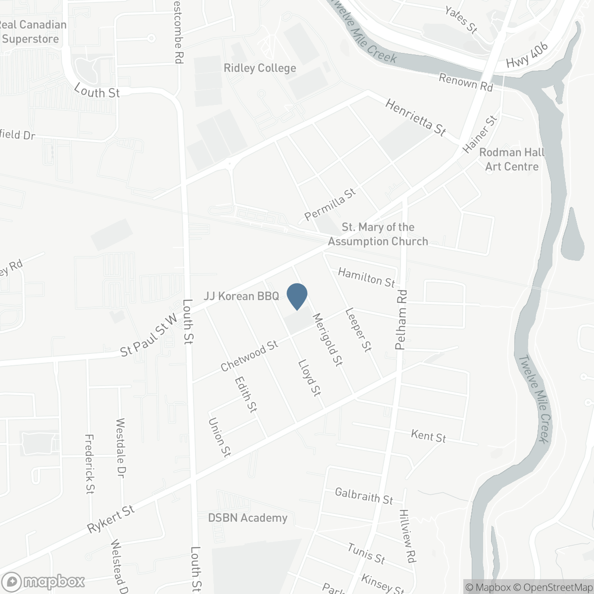12 MERIGOLD STREET, St. Catharines, Ontario L2S 2N3